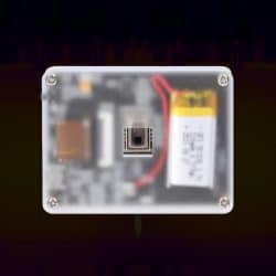 Mini Thermal Infrared Camera with 1.8 Inch TFT Screen 0~80℃ 10Hz 8*8 Resolution Thermal Imaging Camera - Image 3