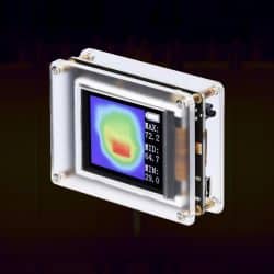 Mini Thermal Infrared Camera with 1.8 Inch TFT Screen 0~80℃ 10Hz 8*8 Resolution Thermal Imaging Camera - Image 4