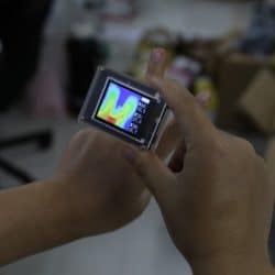 Mini Thermal Infrared Camera with 1.8 Inch TFT Screen 0~80℃ 10Hz 8*8 Resolution Thermal Imaging Camera - Image 8