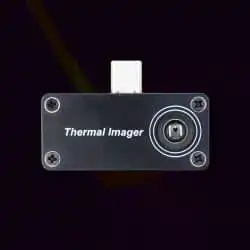 Mobile Thermal Infrared Camera 5 Colors 32×32 Pixel -20～1000℃ Type-C Thermal Imaging Camera