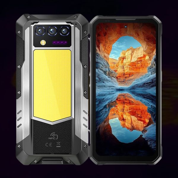 Oukitel WP100 5G Rugged Phone with 6.8" 120Hz Display Up to 36(12+24)+512GB 200MP Camera 33000mAh Battery Built-in Laser Rangefinder