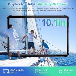 Oukitel RT6 Rugged Tablet with 10.1 Inch FHD+ Diaplay MediaTek MT8788 Android 13 Up to 16(8+8)+256GB 20000mAh Battery 33W Fast Charging - Image 5