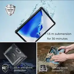 Oukitel RT7 TITAN 5G Rugged Tablet with 10.1" FHD+ Display Android 13 Up to 24(12+12)GB RAM + 256GB ROM 32000mAh Battery 48MP Rear + 20MP Night Vision Camera - Image 5