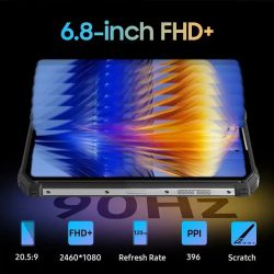 Oukitel WP19 Pro Global Rugged Phone with 6.8" FHD+ 120Hz Display Up to 24(8+16)GB RAM + 256GB ROM 22000mAh Battery 64MP IR Night Vision Camera - Image 4