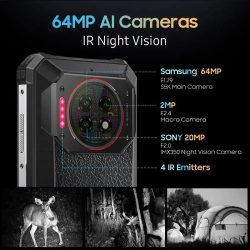Oukitel WP19 Pro Global Rugged Phone with 6.8" FHD+ 120Hz Display Up to 24(8+16)GB RAM + 256GB ROM 22000mAh Battery 64MP IR Night Vision Camera - Image 5