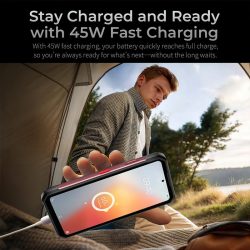 Oukitel WP56 5G Rugged Phone with 6.8" FHD+ Display Up to 36(12+24)+512GB 16000mAh Battery 108MP Camera 128dB Speaker Super-bright Camping Light - Image 7