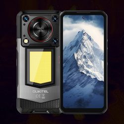 Oukitel WP56 5G Rugged Phone with 6.8" FHD+ Display Up to 36(12+24)+512GB 16000mAh Battery 108MP Camera 128dB Speaker Super-bright Camping Light - Image 3