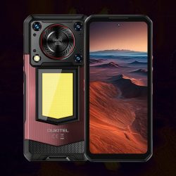 Oukitel WP56 5G Rugged Phone with 6.8" FHD+ Display Up to 36(12+24)+512GB 16000mAh Battery 108MP Camera 128dB Speaker Super-bright Camping Light