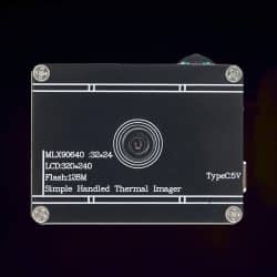 Simple Handheld Thermal Camera with 2.0-inch Screen -40°C to 300°C 24*32 Resolution Thermal Imaging Camera - Image 4