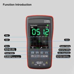 Thermal Imager Digital Multimeter 2.8 Inches Touch Screen -20~+400℃ 20Hz 1000V DC 750V AC IR Thermal Camera - Image 3