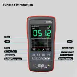 Thermal Imager Digital Multimeter 2.8 Inches Touch Screen -20~+400℃ 20Hz 1000V DC 750V AC IR Thermal Camera - Image 3