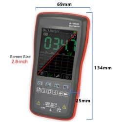 Thermal Imager Digital Multimeter 2.8 Inches Touch Screen -20~+400℃ 20Hz 1000V DC 750V AC IR Thermal Camera - Image 7