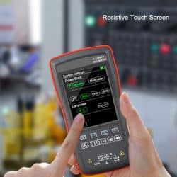 Thermal Imager Digital Multimeter 2.8 Inches Touch Screen -20~+400℃ 20Hz 1000V DC 750V AC IR Thermal Camera - Image 2
