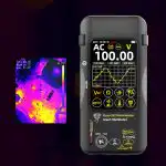 2-in-1 Thermal Imager Multimeter with 3.98" TFT Touchscreen 320*428 Pixels -20°C–550°C Thermal Camera Industrial with Macro Lens