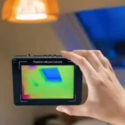 Thermal Infrared Camera 3.5 Inch TFT LCD Display -40~450℃ 32x24 Pixel Thermal Camera for Inspection Electrical - Image 3