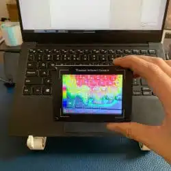 Thermal Infrared Camera 3.5 Inch TFT LCD Display -40~450℃ 32x24 Pixel Thermal Camera for Inspection Electrical - Image 2