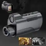 1080P HD Night Vision Monocular with 2" Screen 10X Digital Zoom 850nm 800M Night Vision Monocle for Wildlife