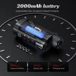 1080P HD Night Vision Monocular with 2" Screen 10X Digital Zoom 850nm 800M Night Vision Monocle for Wildlife Observation - Image 4