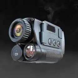 4K FHD Night Vision Monocular with 2.0" IPS Screen 40MP 8X Digital 10X Optical Zoom 7 Levels IR Vision Monocular for Tracking at Night - Image 3