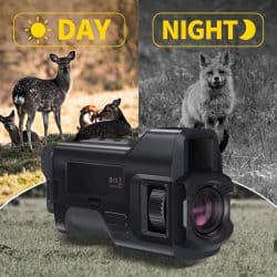 4K HD Night Vision Monocular with 1.54" IPS Screen 6X Zoom 300M 7 IR Levels Vision Monoculars for Night Camping - Image 2