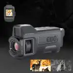 4K HD Night Vision Monocular with 1.54" IPS Screen 6X Zoom 300M 7 IR Levels Vision Monoculars for Night Camping