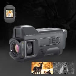 4K HD Night Vision Monocular with 1.54" IPS Screen 6X Zoom 300M 7 IR Levels Vision Monoculars for Night Camping