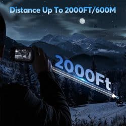 4K UHD IR Night Vision Binocular with 3.0" Screen 40MP 600M 8X Digital Zoom 5000mAh Night Time Vision Binoculars for Game Spotting - Image 2