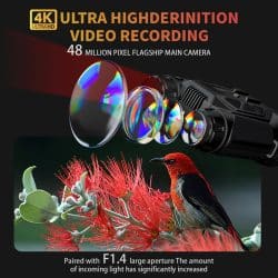 4K UHD Night Vision Goggles with 16X Digital Zoom 48MP 7 Levels IR 2624FT WIFI Head-Mounted Nite Vision Binoculars for Outdoors - Image 2