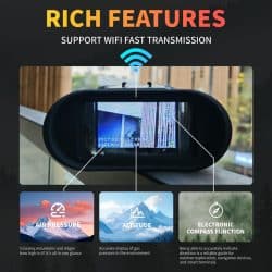 4K UHD Night Vision Goggles with 16X Digital Zoom 48MP 7 Levels IR 2624FT WIFI Head-Mounted Nite Vision Binoculars for Outdoors - Image 5