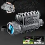 Bestguarder WG50 Night Vision Monocular with 1.5" TFT Display 5X Digital 6X Optical Zoom 350M Monoculars for Camping
