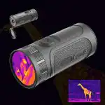 Mini Thermal Imaging Monocular with 1.43” AMOLED Full-color Touchscreen 256*192 Resolution 30mK NETD 500M WiFi APP