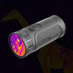 Mini Thermal Imaging Monocular with 1.43” AMOLED Full-color Touchscreen 256*192 Resolution 30mK NETD alternate view