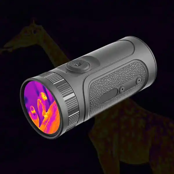 Mini Thermal Imaging Monocular with 1.43” AMOLED Full-color Touchscreen 256*192 Resolution 30mK NETD alternate view