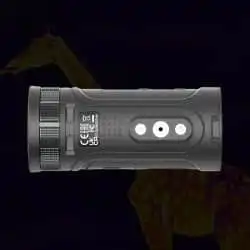 Mini Thermal Imaging Monocular with  1.43” AMOLED Full-color Touchscreen 256*192 Resolution 30mK NETD 500M WiFi APP IP67 Handheld Thermal Monocular for Animal Tracking - Image 3