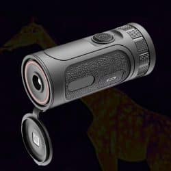 Mini Thermal Imaging Monocular with  1.43” AMOLED Full-color Touchscreen 256*192 Resolution 30mK NETD 500M WiFi APP IP67 Handheld Thermal Monocular for Animal Tracking - Image 4