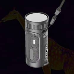 Mini Thermal Imaging Monocular with  1.43” AMOLED Full-color Touchscreen 256*192 Resolution 30mK NETD 500M WiFi APP IP67 Handheld Thermal Monocular for Animal Tracking - Image 5