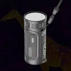 Mini Thermal Imaging Monocular with  1.43” AMOLED Full-color Touchscreen 256*192 Resolution 30mK NETD 500M WiFi APP IP67 Handheld Thermal Monocular for Animal Tracking - Image 5