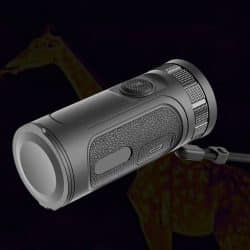 Mini Thermal Imaging Monocular with  1.43” AMOLED Full-color Touchscreen 256*192 Resolution 30mK NETD 500M WiFi APP IP67 Handheld Thermal Monocular for Animal Tracking - Image 6