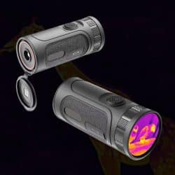 Mini Thermal Imaging Monocular with  1.43” AMOLED Full-color Touchscreen 256*192 Resolution 30mK NETD 500M WiFi APP IP67 Handheld Thermal Monocular for Animal Tracking - Image 7