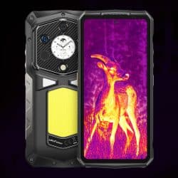 Ulefone Armor 29 Pro Thermal 5G Rugged Phone with 6.67" AMOLED + 1.04" Rear Sub-Display -20°C to 550°C 21200mAh Battery 32+512GB 64MP Ultra Night Vision Rugged Smartphone