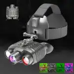 4K Night Vision Goggles with 3-inch TFT Screen 4 Color Mode 500M 8X Digital + 7X Magnifcation 7 Levels IR Night
