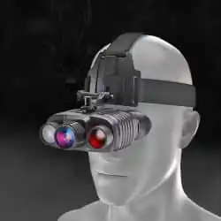4K Night Vision Goggles with 3-inch TFT Screen 4 Color Mode 500M 8X Digital + 7X Magnifcation 7 Levels IR Night Vision Goggle for Night Track - Image 6