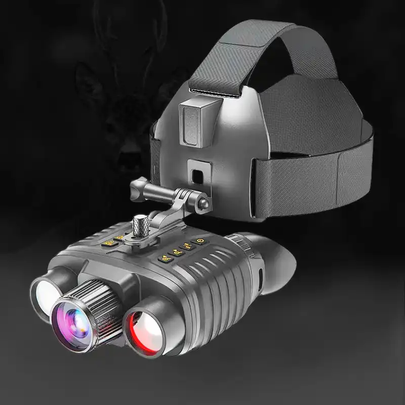 4K Night Vision Goggles with 3-inch TFT Screen 4 Color Mode 500M 8X Digital + 7X Magnifcation 7 Levels alternate view
