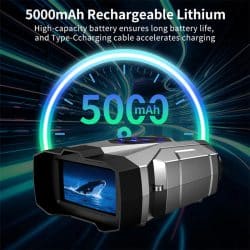 4K UHD IR Night Vision Binoculars with 4.5-inch Screen 16X Digital Zoom 600M 9 Levels IR Night Vision Binos for Night Monitor - Image 6