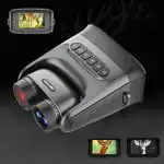 4K UHD Night Vision Binocular with 180° Rotatable Lens 4.0" IPS Screen 8X Digital Zoom 300M 10000mAh Vision Night