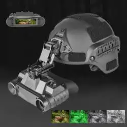 940nm IR Night Vision Goggle with 22° FOV Lens 250M 4.5X Zoom 5 Levels IR 4 Color Mode Night Goggles Vision for