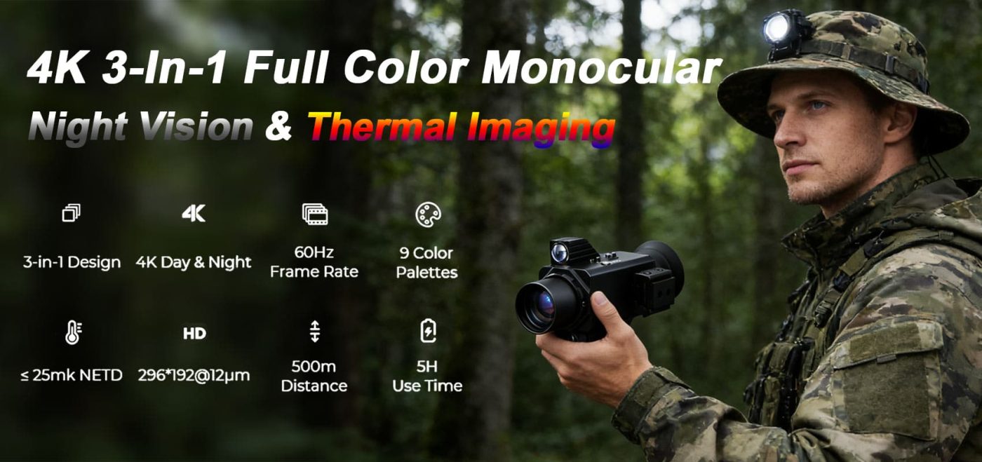 4K Thermal Imaging Monocular (1) 4K Thermal Imaging Monocular (1)