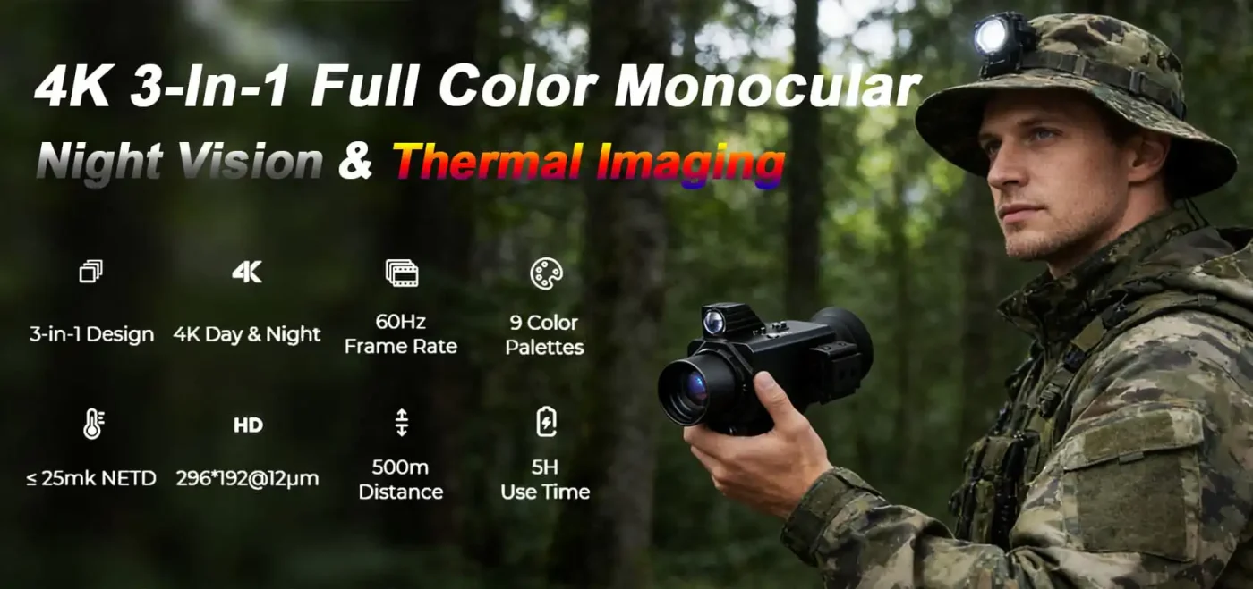 4K Thermal Imaging Monocular (1) 4K Thermal Imaging Monocular (1)