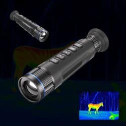 Handheld Night Vision Thermal Monocular with 640*512 Resolution 50Hz 35mm Lens 8X Digital Zoom 6 Color Palettes WiFi IP67 Thermal Imaging Monocular