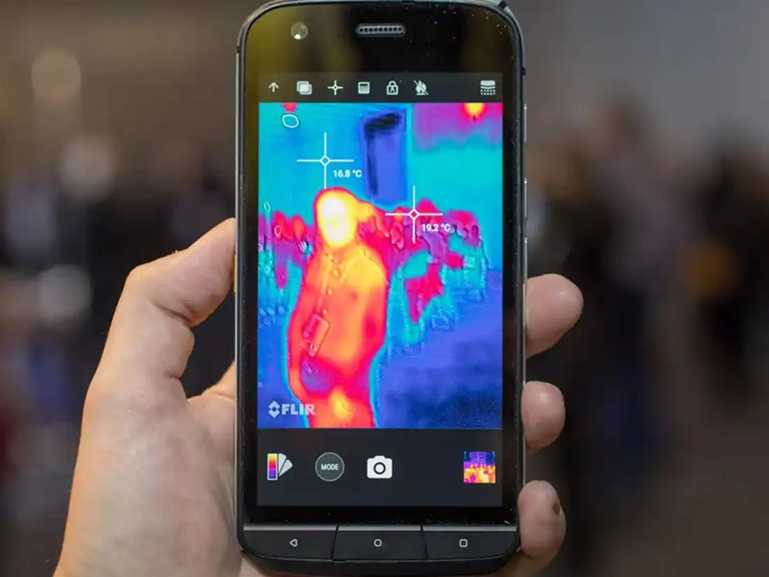 Is a Thermal Imaging Rugged Phone Easy to Use with Gloves On 2